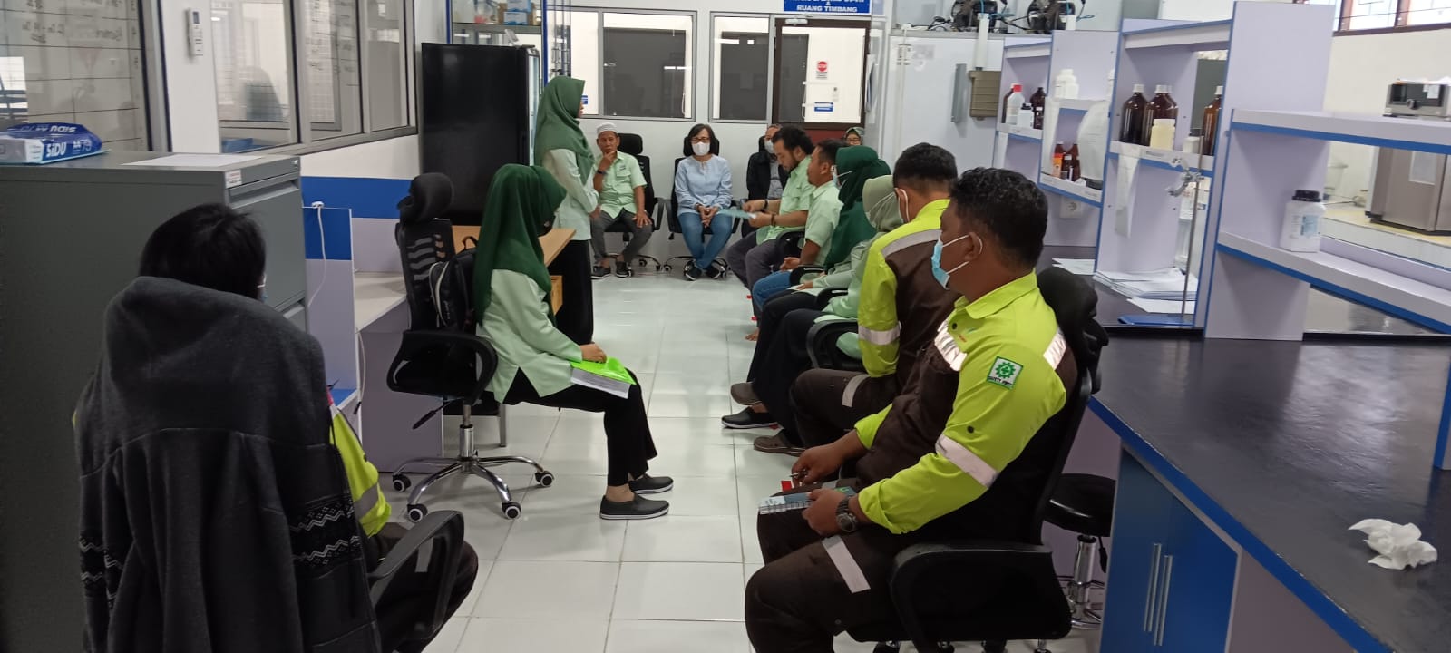 Foto berita - Verifikasi lapangan Komite Akreditasi Nasional - PT Laboratorindo Alam Bestari