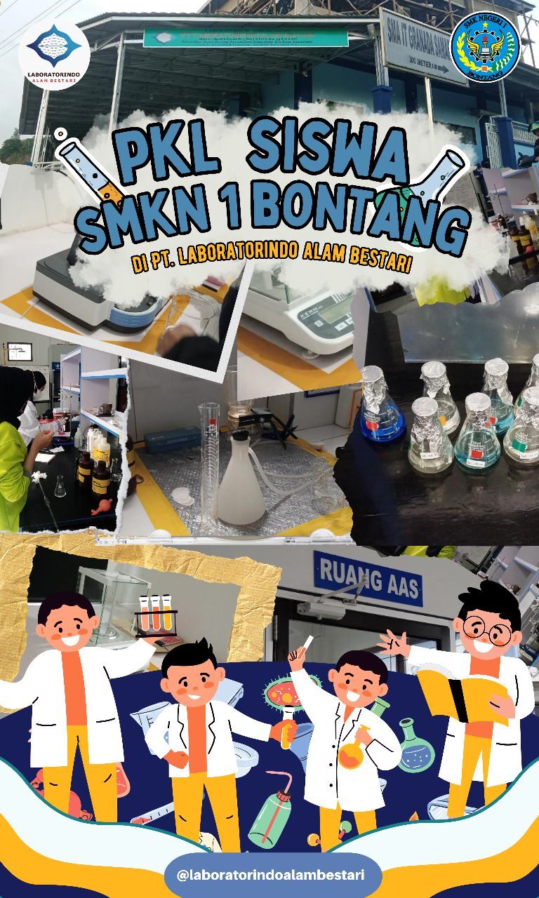 Foto berita - PKL Siswa SMKN 1 Bontang Di PT. Laboratorindo Alam Bestari - PT Laboratorindo Alam Bestari